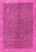 Abstract Pink Contemporary Rug, con378pnk