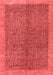 Abstract Red Contemporary Area Rugs