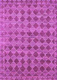 Abstract Purple Contemporary Rug, con379pur