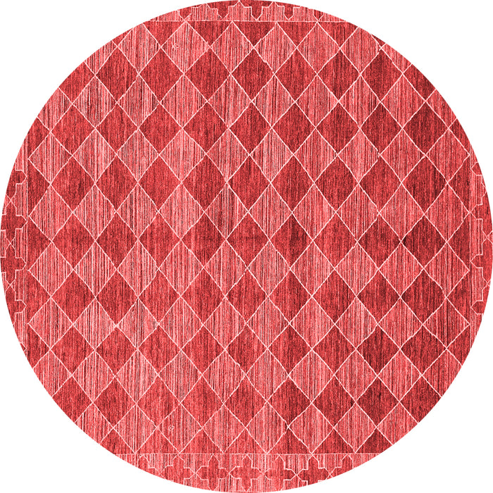 Abstract Red Contemporary Rug, con379red