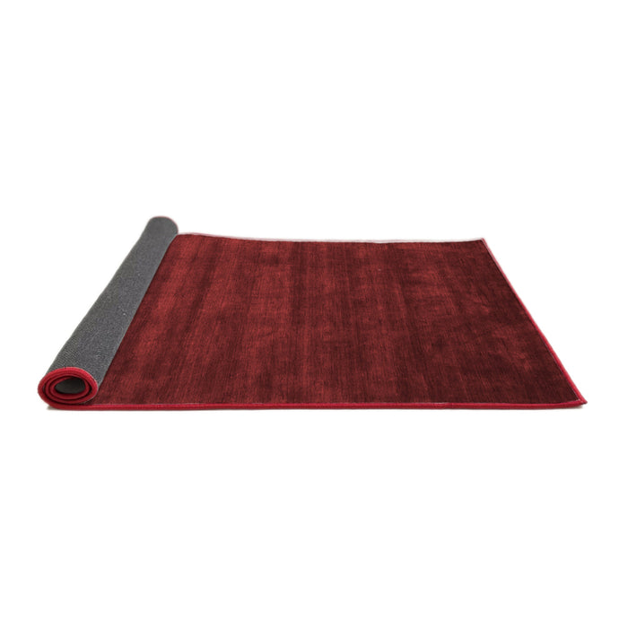 Abstract Red Contemporary Area Rugs