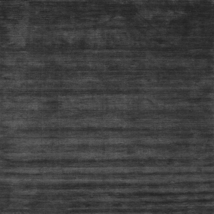Round Machine Washable Abstract Gray Contemporary Rug, wshcon37gry