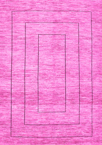 Abstract Pink Contemporary Rug, con380pnk