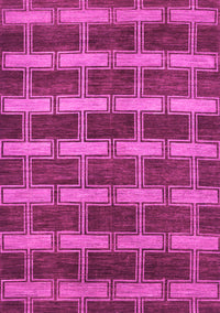 Abstract Pink Contemporary Rug, con381pnk