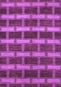 Abstract Purple Contemporary Rug, con381pur