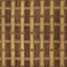 Square Abstract Brown Contemporary Rug, con381brn