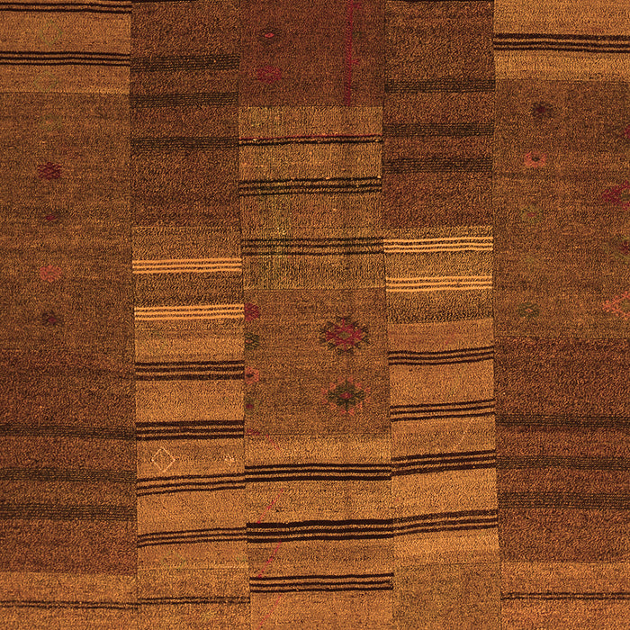 Serging Thickness of Machine Washable Abstract Orange Contemporary Area Rugs, wshcon382org