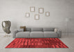 Contemporary Red Washable Rugs