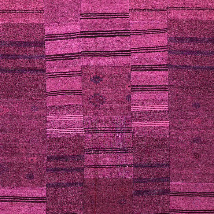 Machine Washable Abstract Pink Contemporary Rug, wshcon382pnk