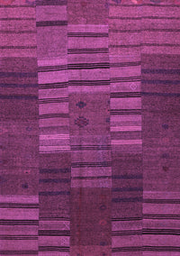 Abstract Purple Contemporary Rug, con382pur