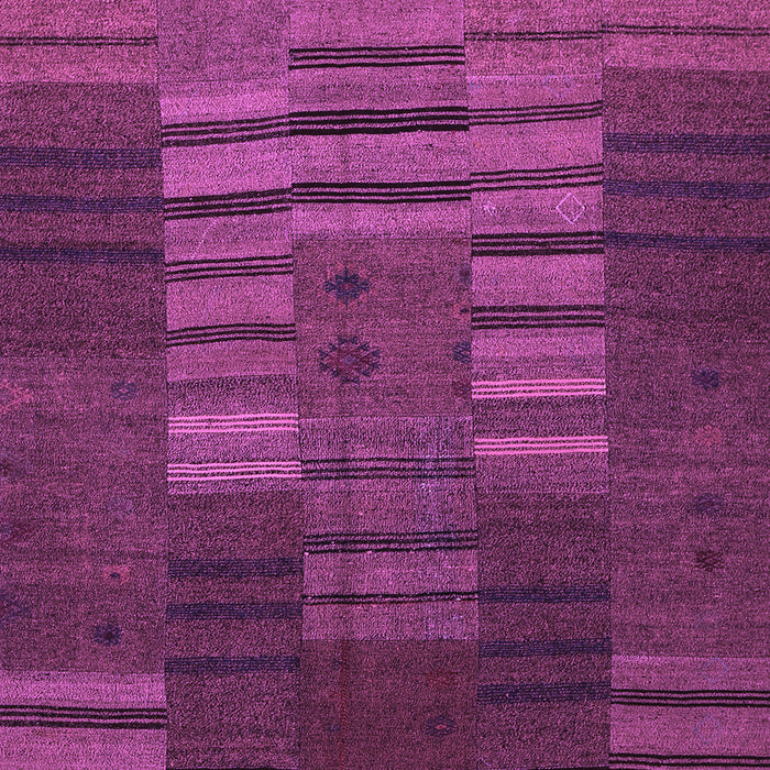 Machine Washable Abstract Purple Contemporary Area Rugs, wshcon382pur
