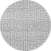 Machine Washable Abstract Gray Contemporary Rug, wshcon383gry