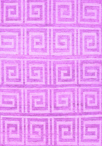 Abstract Purple Contemporary Rug, con383pur