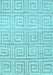 Abstract Light Blue Contemporary Rug, con383lblu