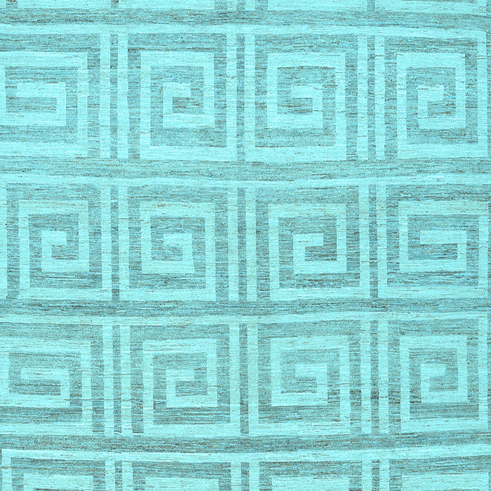 Abstract Light Blue Contemporary Rug, con383lblu