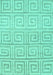 Machine Washable Abstract Turquoise Contemporary Area Rugs, wshcon383turq