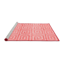 Contemporary Red Washable Rugs