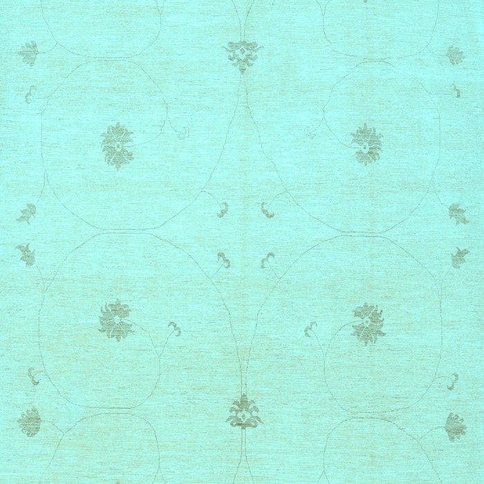 Solid Light Blue Modern Rug, con384lblu