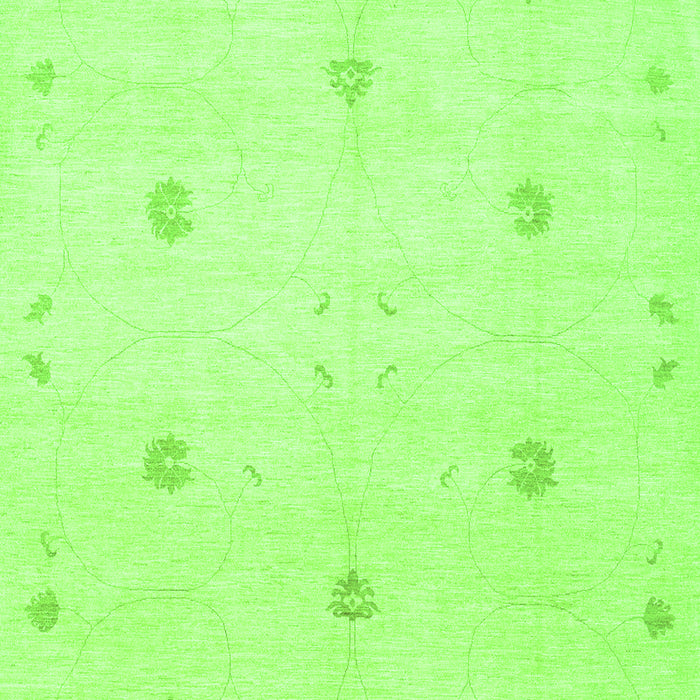 Solid Green Modern Rug, con384grn