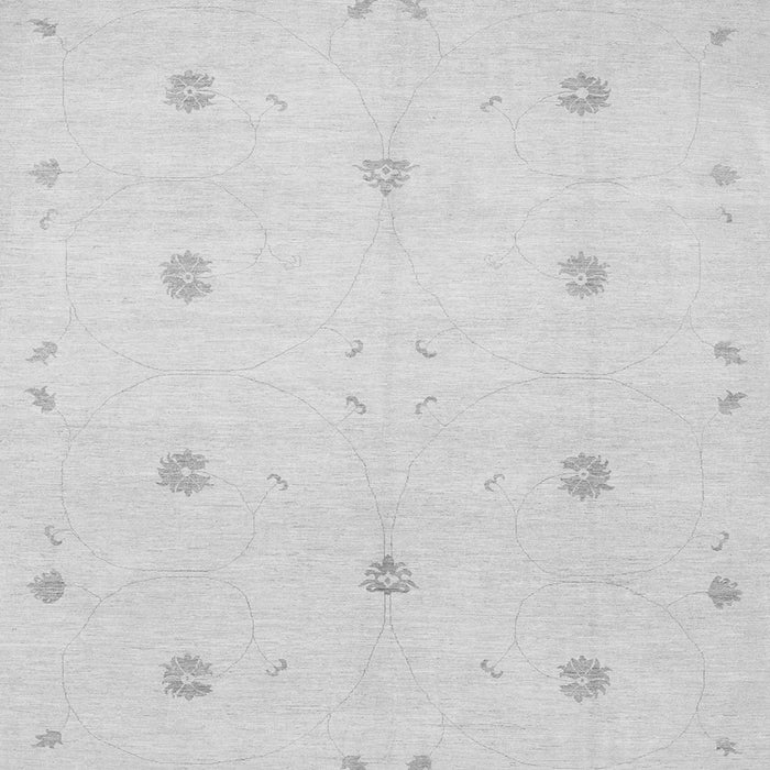 Serging Thickness of Solid Gray Modern Rug, con384gry