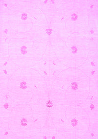 Solid Purple Modern Rug, con384pur