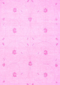 Solid Pink Modern Rug, con384pnk