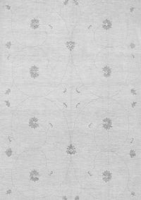 Solid Gray Modern Rug, con384gry