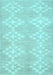 Solid Light Blue Modern Rug, con385lblu