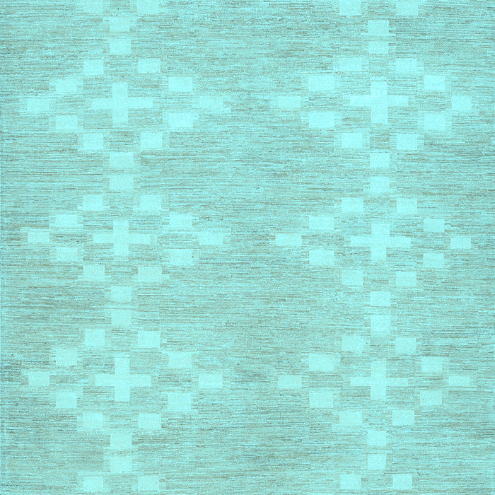 Solid Light Blue Modern Rug, con385lblu