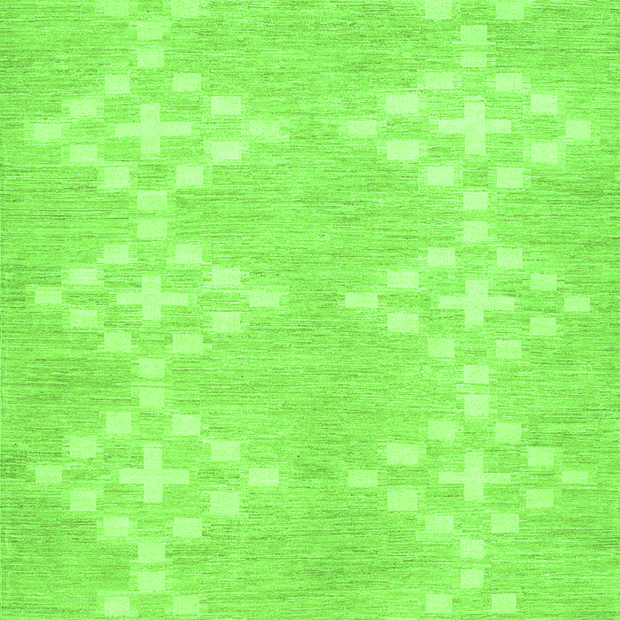 Solid Green Modern Rug, con385grn