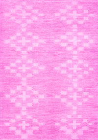 Solid Pink Modern Rug, con385pnk