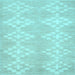 Square Solid Light Blue Modern Rug, con385lblu