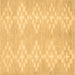 Square Solid Brown Modern Rug, con385brn