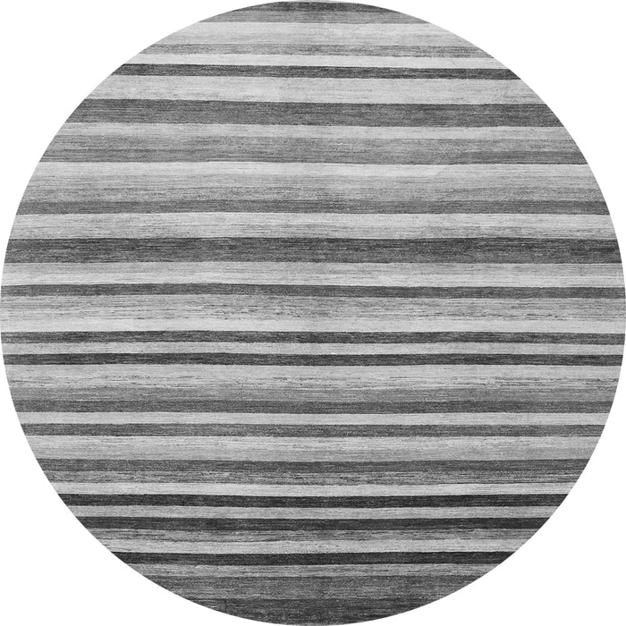 Machine Washable Abstract Gray Contemporary Rug, wshcon386gry