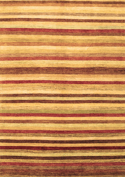 Abstract Brown Contemporary Rug, con386brn