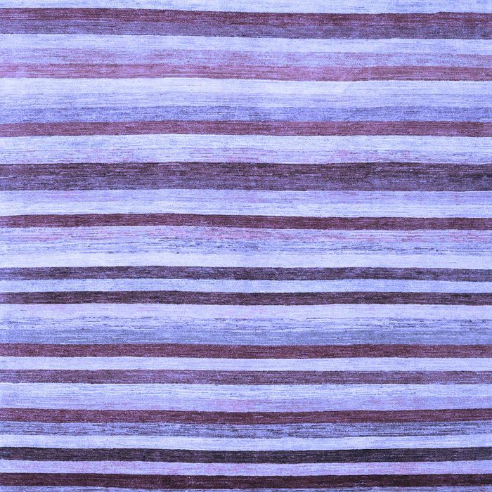 Abstract Blue Contemporary Rug, con386blu