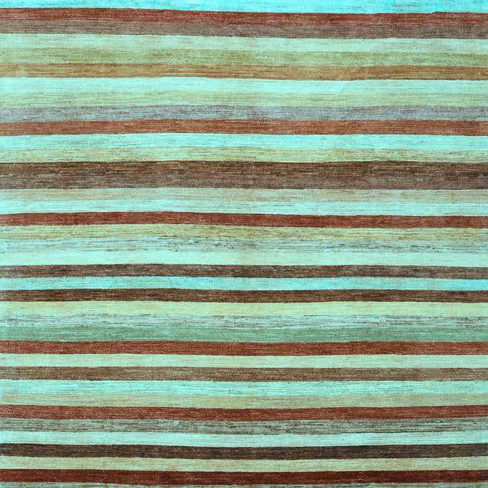 Abstract Light Blue Contemporary Rug, con386lblu