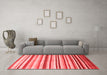 Contemporary Red Washable Rugs