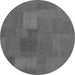 Square Patchwork Gray Transitional Rug, con387gry