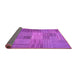 Sideview of Abstract Pink Contemporary Rug, con388pnk