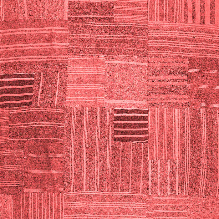 Abstract Red Contemporary Area Rugs