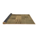 Sideview of Abstract Brown Contemporary Rug, con388brn