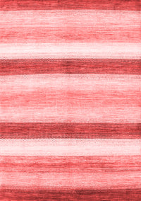 Abstract Red Contemporary Rug, con389red