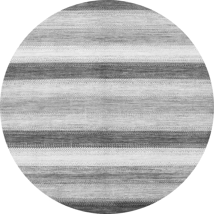 Machine Washable Abstract Gray Contemporary Rug, wshcon389gry