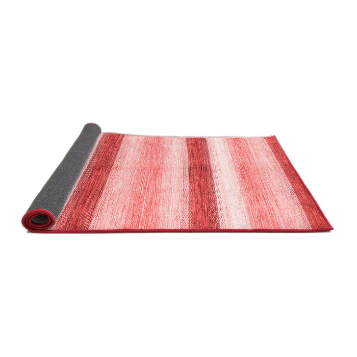 Abstract Red Contemporary Area Rugs