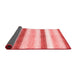 Abstract Red Contemporary Area Rugs