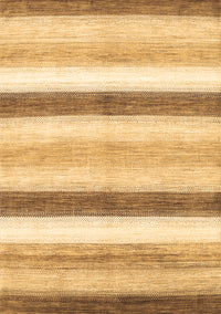 Abstract Brown Contemporary Rug, con389brn