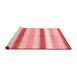 Contemporary Red Washable Rugs