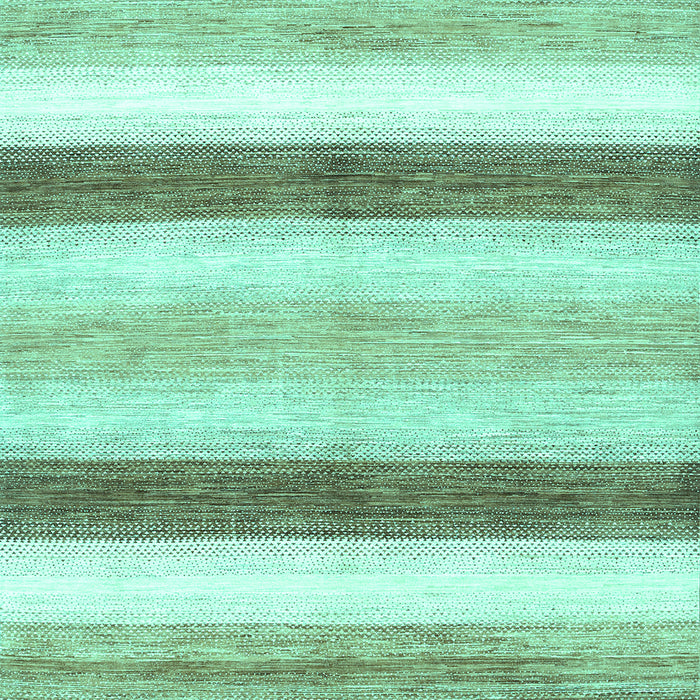 Abstract Turquoise Contemporary Rug, con389turq