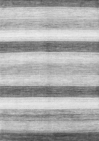 Abstract Gray Contemporary Rug, con389gry